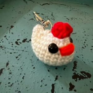 Chicken keychain