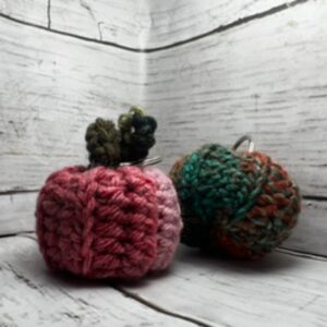 Pumpkin keychain