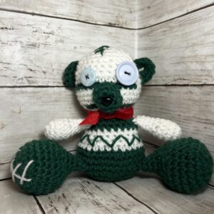Green and White Bear