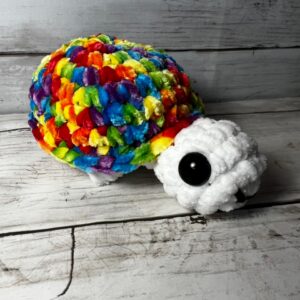 Crocheted Turtle Plushie