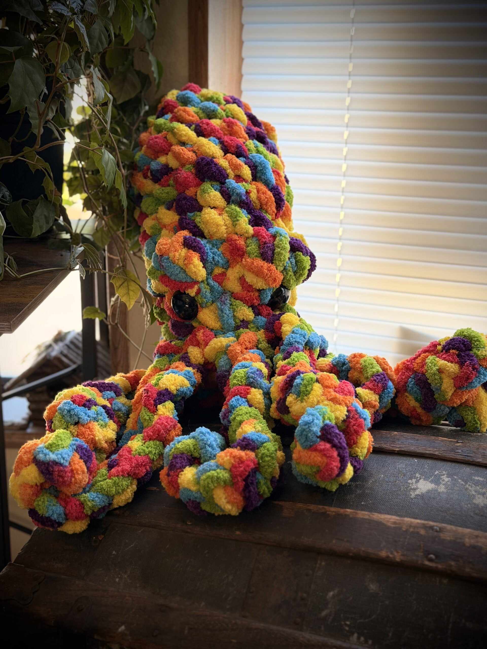Handmade Jumbo Crocheted Octopus - Image 2