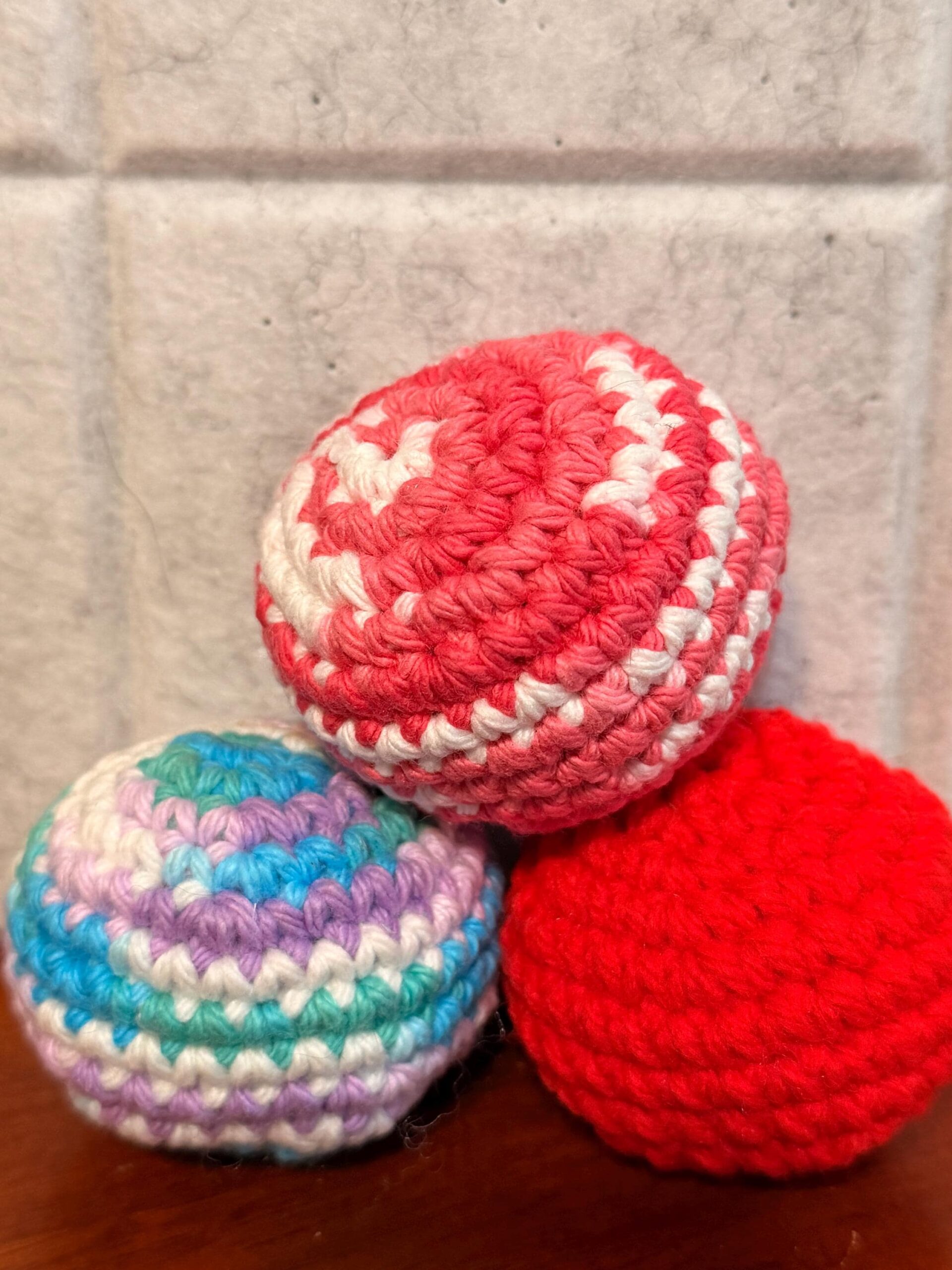 PATTERN ONLY: Crochet Hacky Sack, Foot Bag Pattern, Juggling Bean Bags, PDF Download, Beginner Friendly Crochet - Image 2